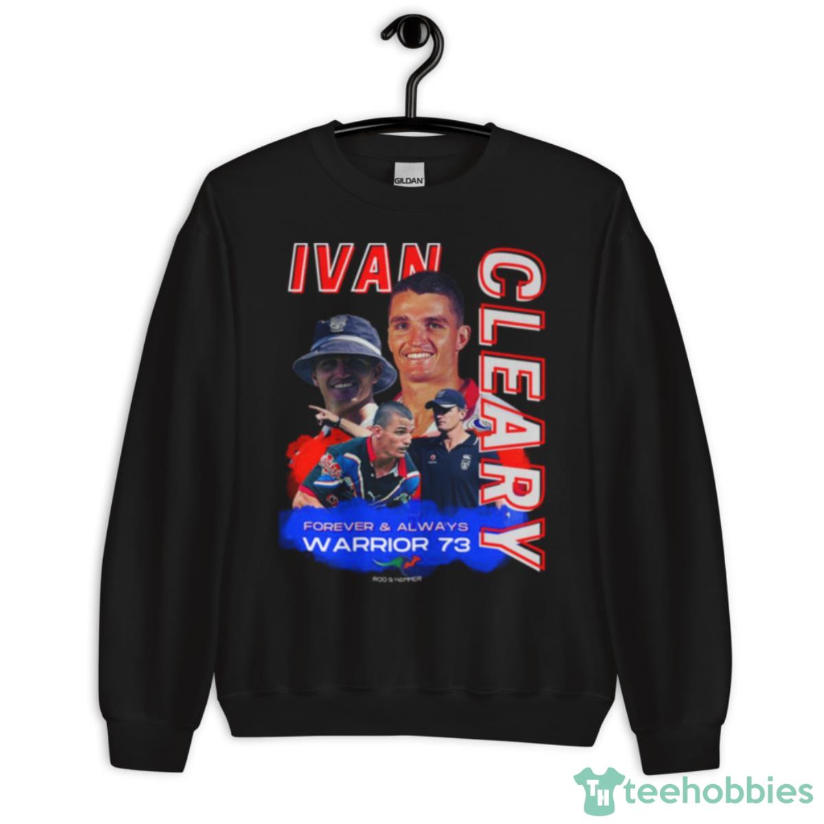 Cleary Forever Warrior 73 Rugby Shirt - Unisex Crewneck Sweatshirt