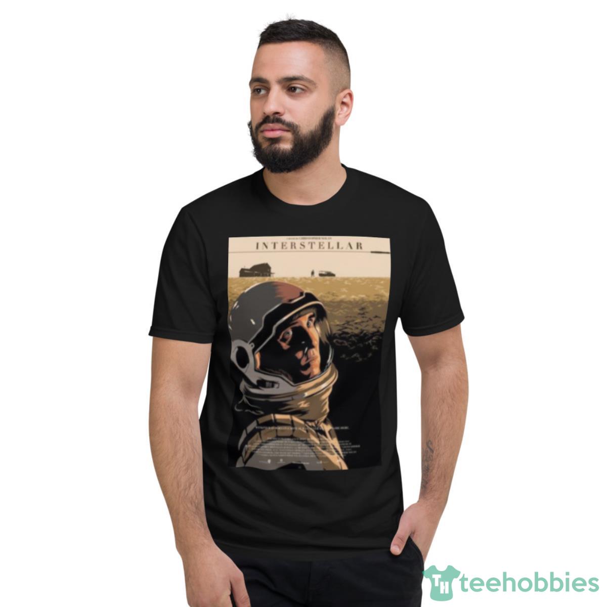 Cooper And The Corn Farm Interstellar Movie Shirt - Short Sleeve T-Shirt