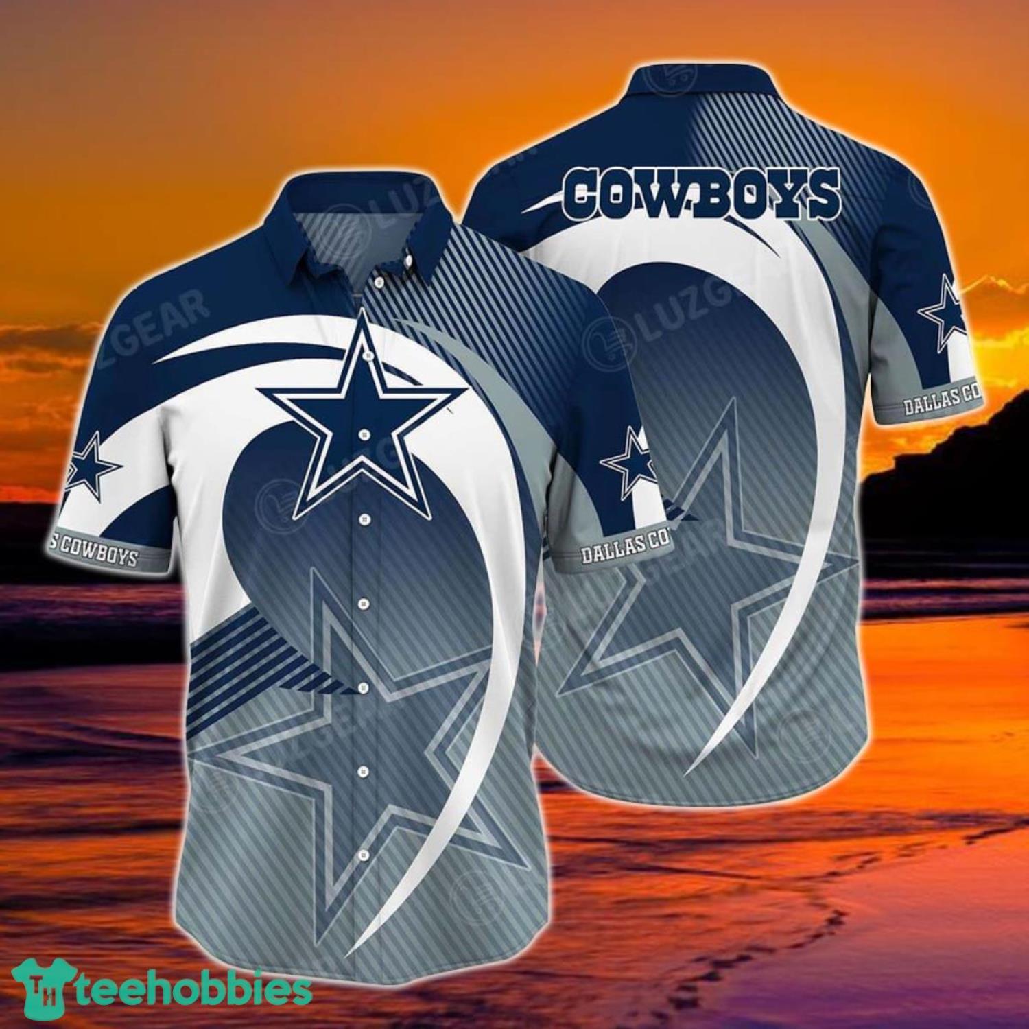 Dallas Cowboys NFL Hawaiian Shirt, New Hot Trending Summer Beach Shirt Best Gift For Fan Product Photo 1