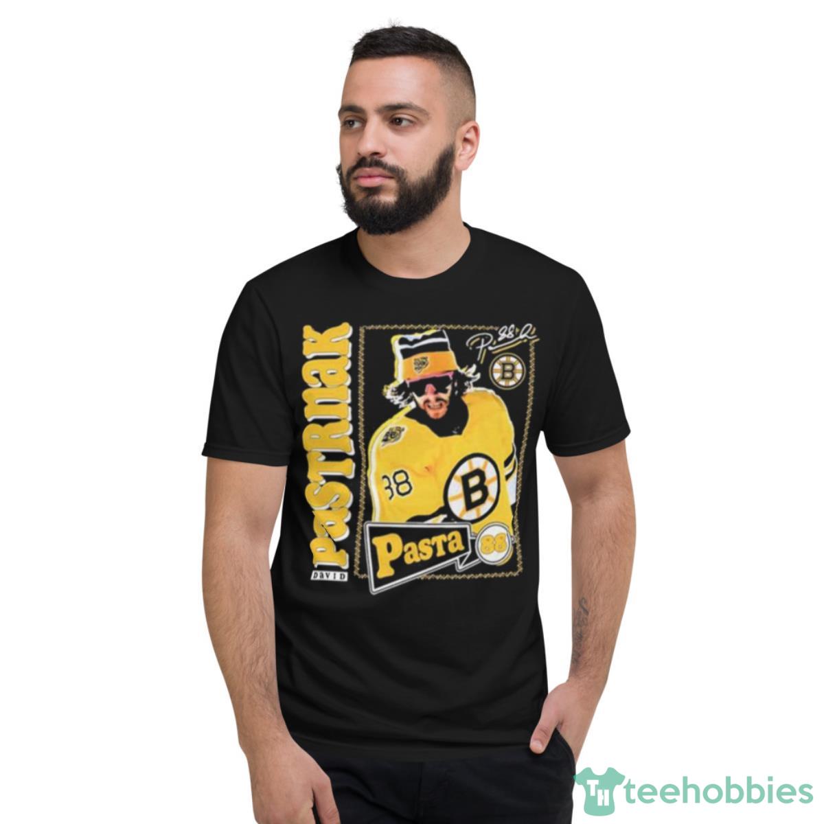 David Pastrnak 88 Boston Bruins Signature Shirt - Short Sleeve T-Shirt