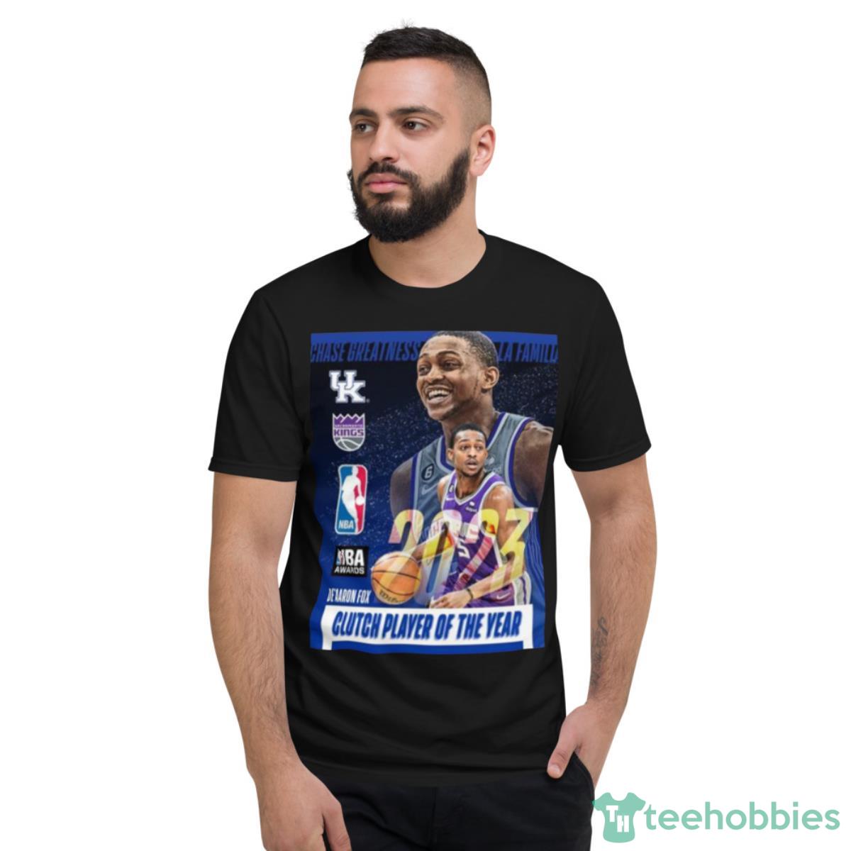 De’Aaron 2023 Clutch Player Of The Year Shirt - Short Sleeve T-Shirt