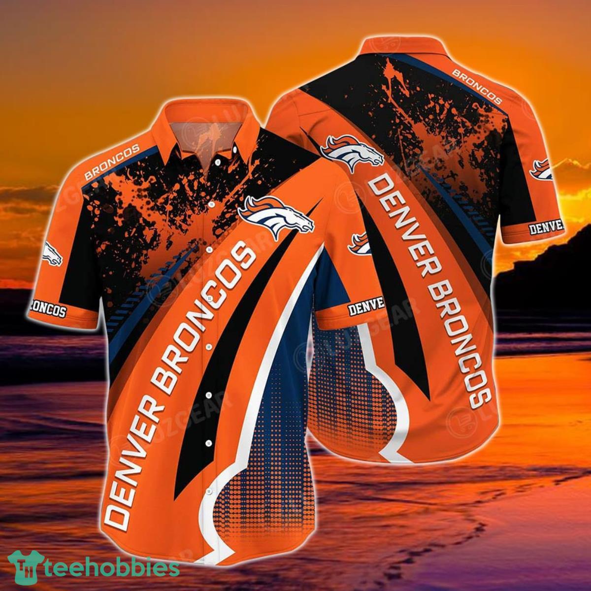 Denver Broncos NFL Hawaiian Shirt 3D Best Gift For Fans Product Photo 1