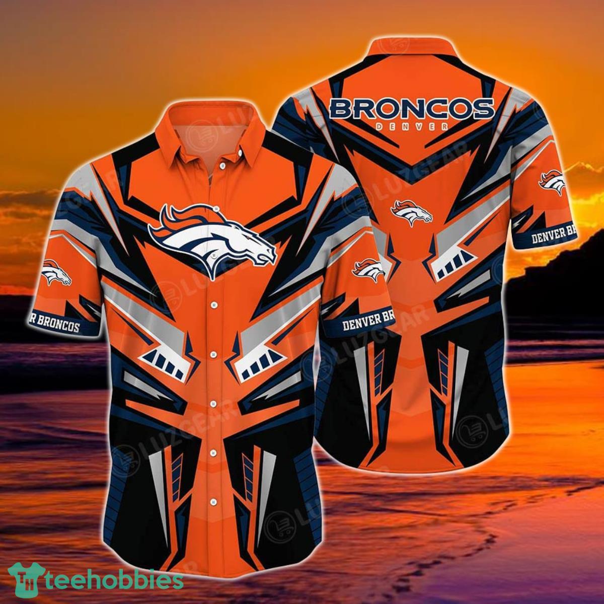 Denver Broncos NFL Hawaiian Shirt 3D For Awesome Fans Product Photo 1