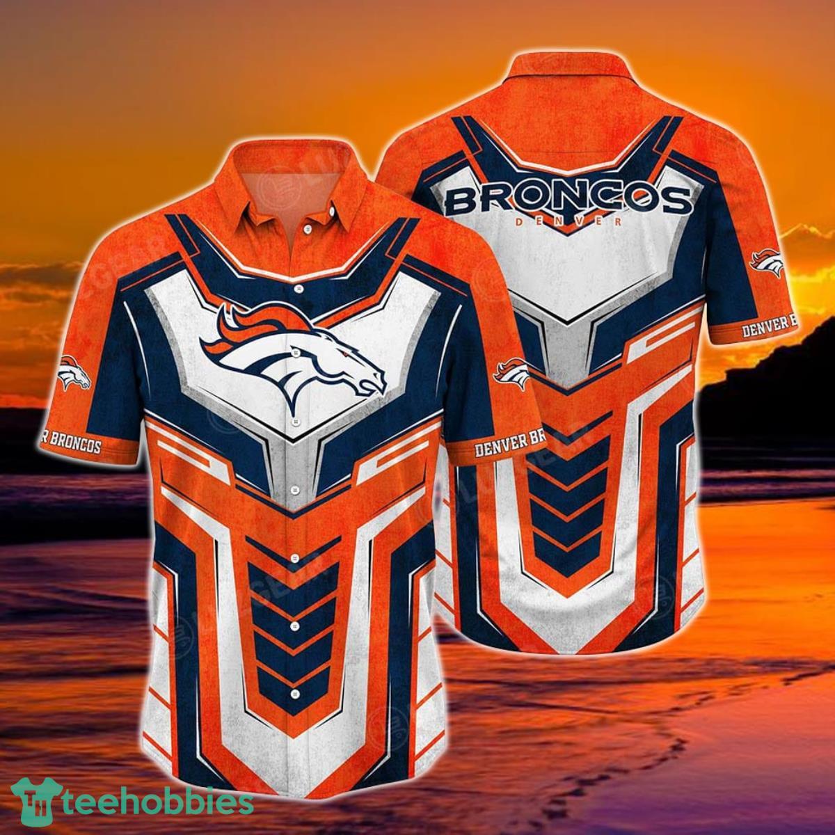 Denver Broncos NFL Hawaiian Shirt 3D Summer For Awesome Fans Product Photo 1