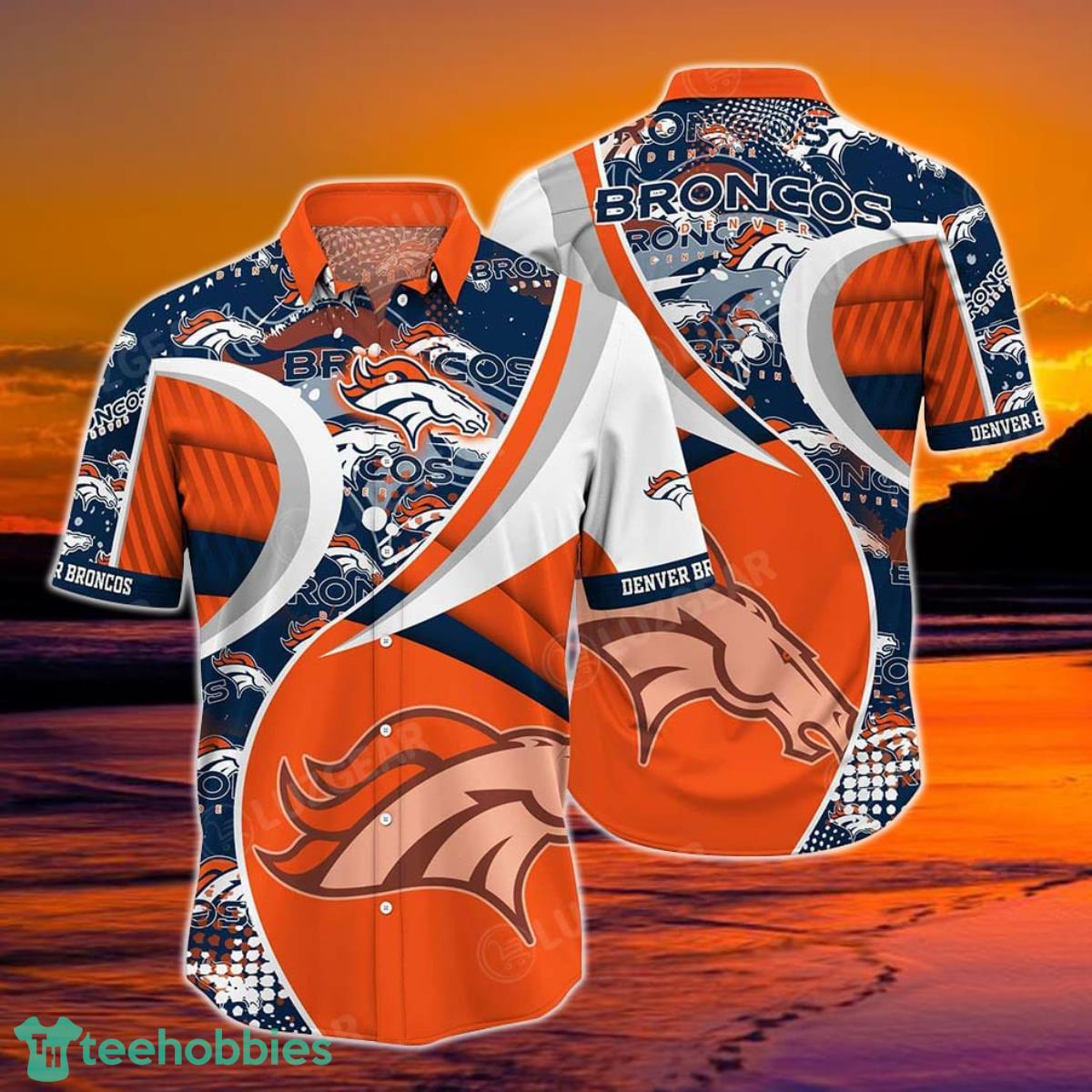 Denver Broncos NFL Hawaiian Shirt For Awesome Product Photo 1