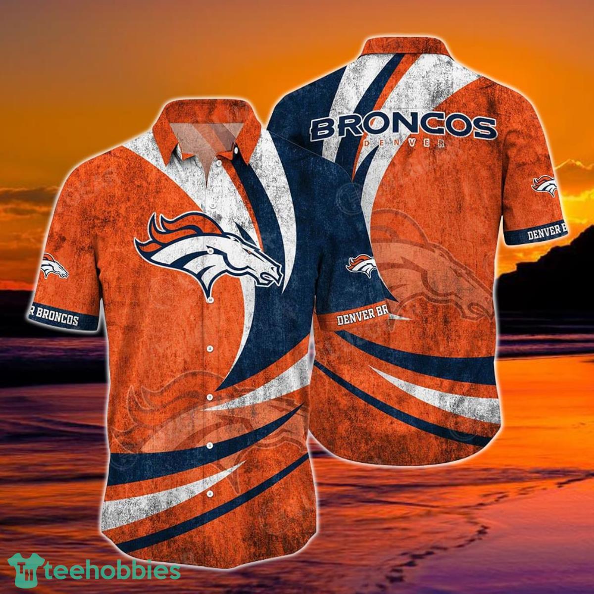Denver Broncos NFL Hawaiian Shirt Gift Summer For Awesome Fans Product Photo 1