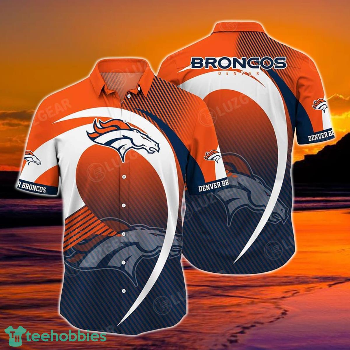 Denver Broncos NFL Hawaiian Shirt, New Hot Trending Summer Beach Shirt Best Gift For Fan Product Photo 1