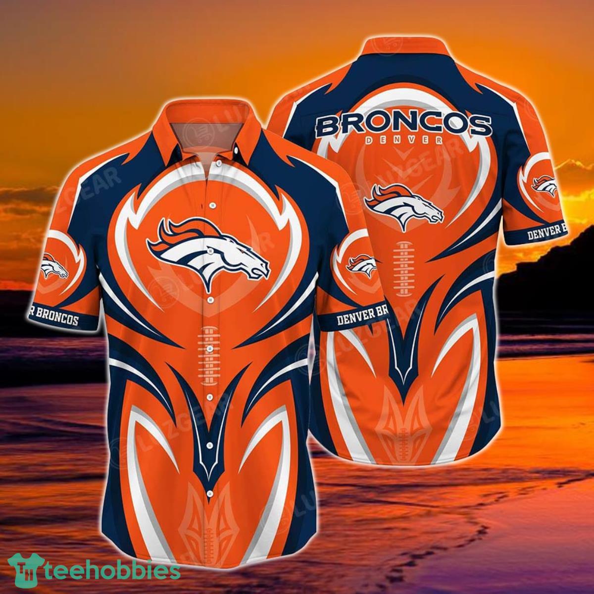 Denver Broncos NFL Hawaiian Shirt Style 3D Trending Summer For Awesome Fans Product Photo 1