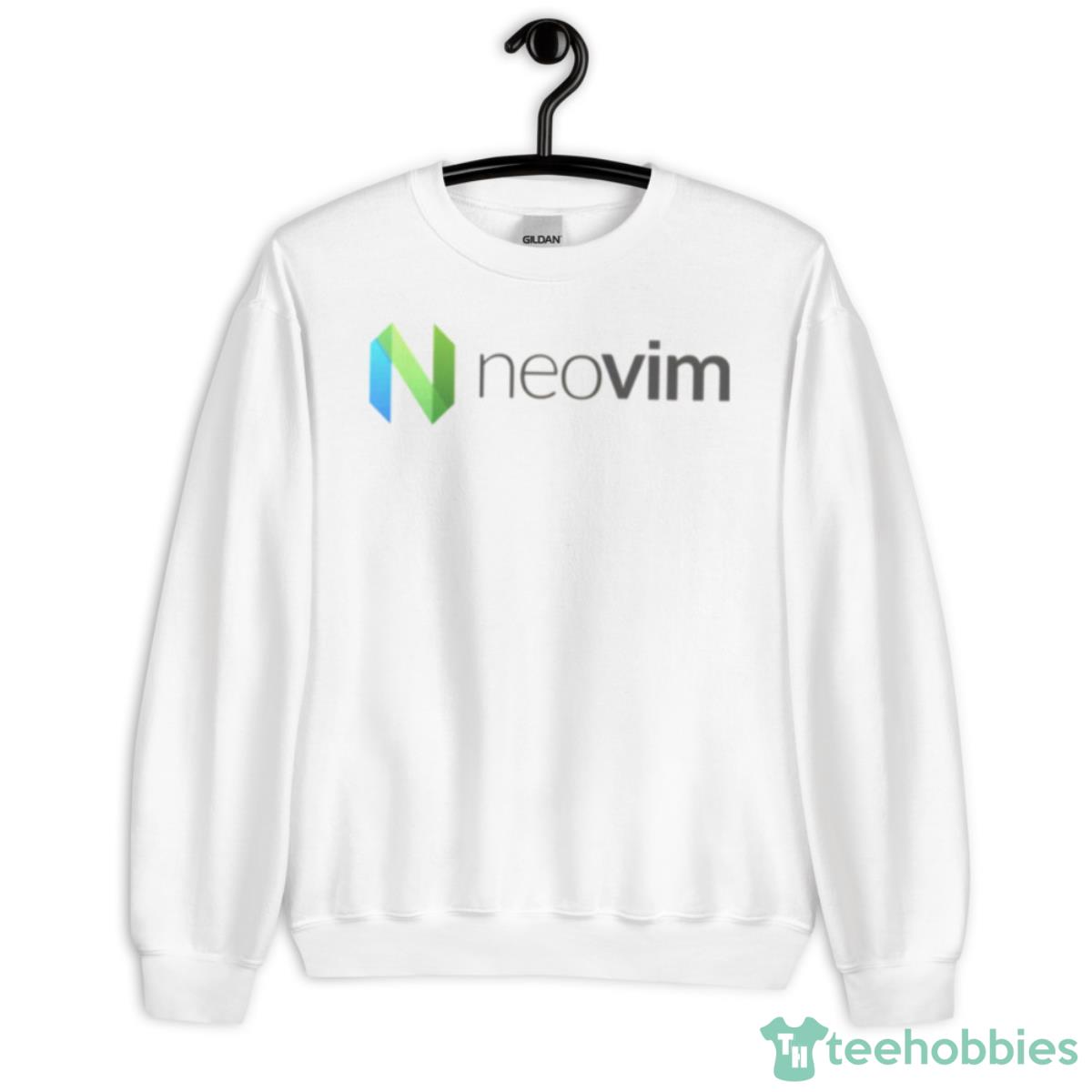 Design Neovim Text Editor Logo Shirt - Unisex Heavy Blend Crewneck Sweatshirt