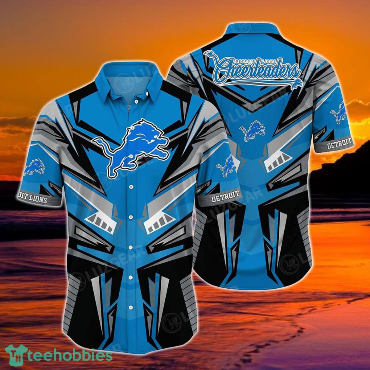 Detroit Lions NFL Hawaiian Shirt Short Trending Summer For Men And Women Product Photo 1