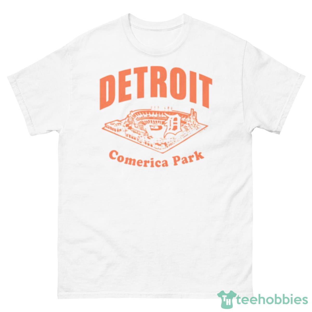 Detroit Tigers Comerica Park Shirt - 500 Men’s Classic Tee Gildan