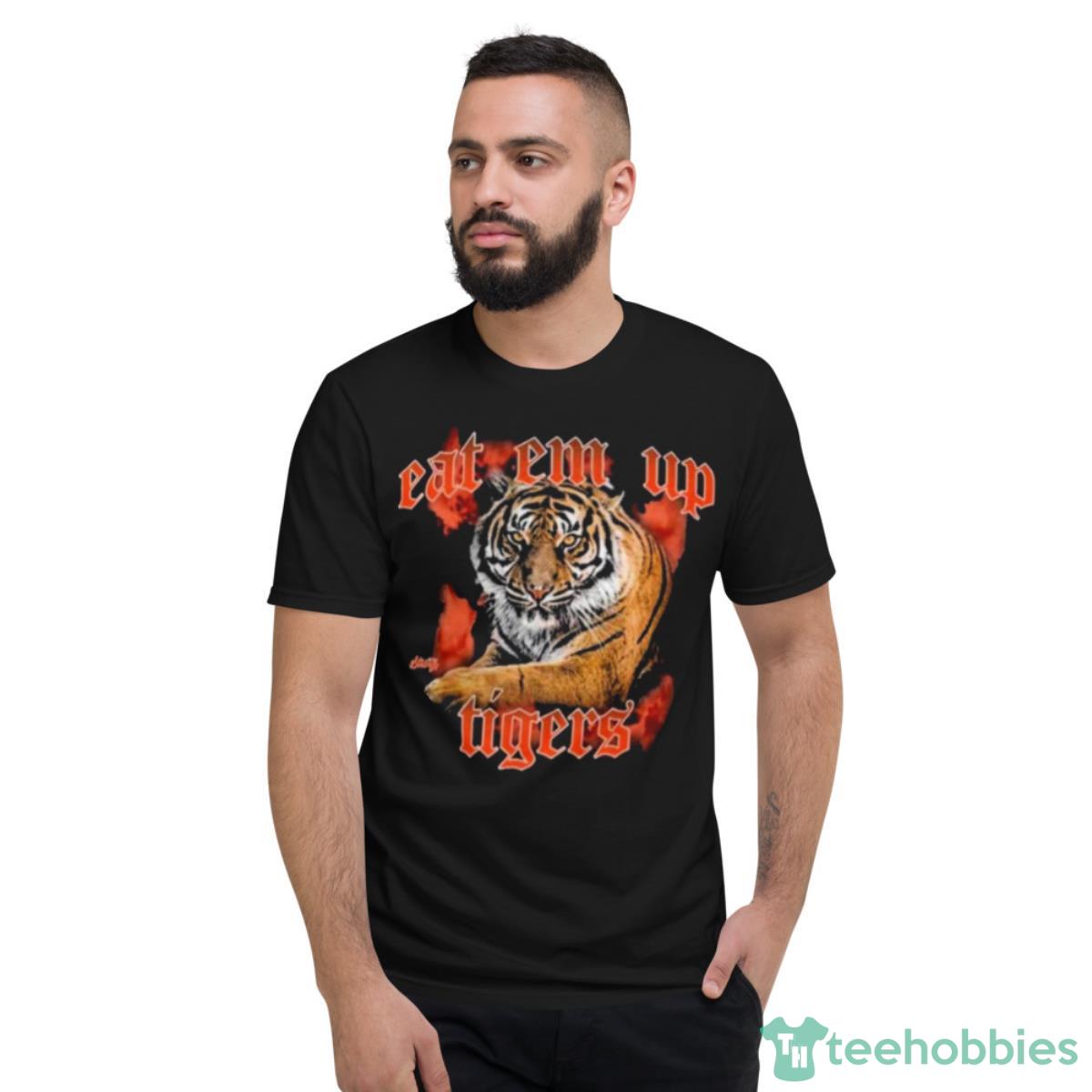 Detroit Tigers Eat Em Up Shirt - Short Sleeve T-Shirt
