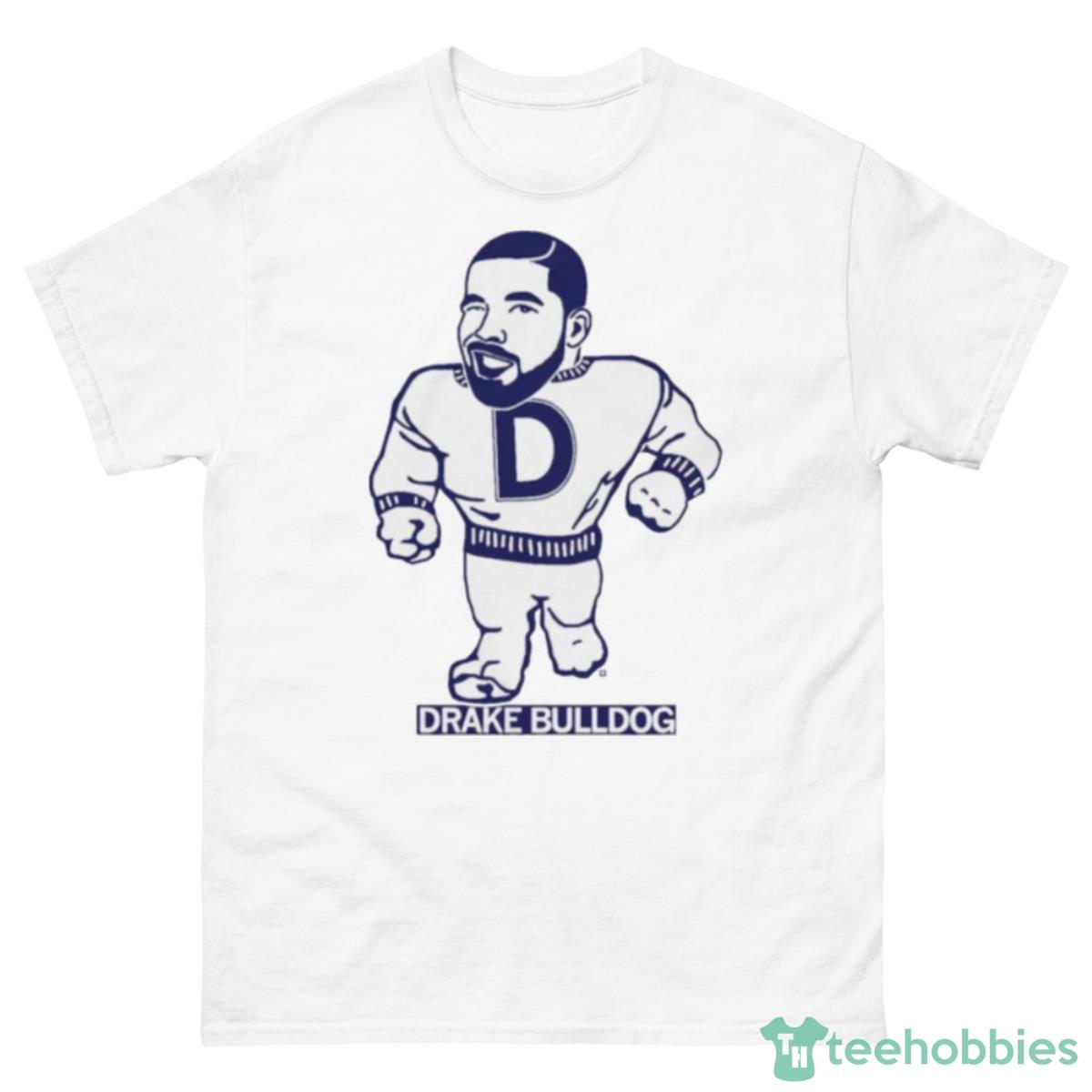 Drake Bulldog Shirt - 500 Men’s Classic Tee Gildan