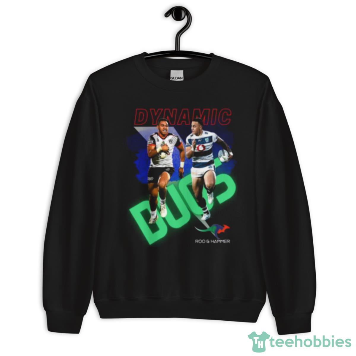 Dynamic Duos Wingers Rugby Shirt - Unisex Crewneck Sweatshirt