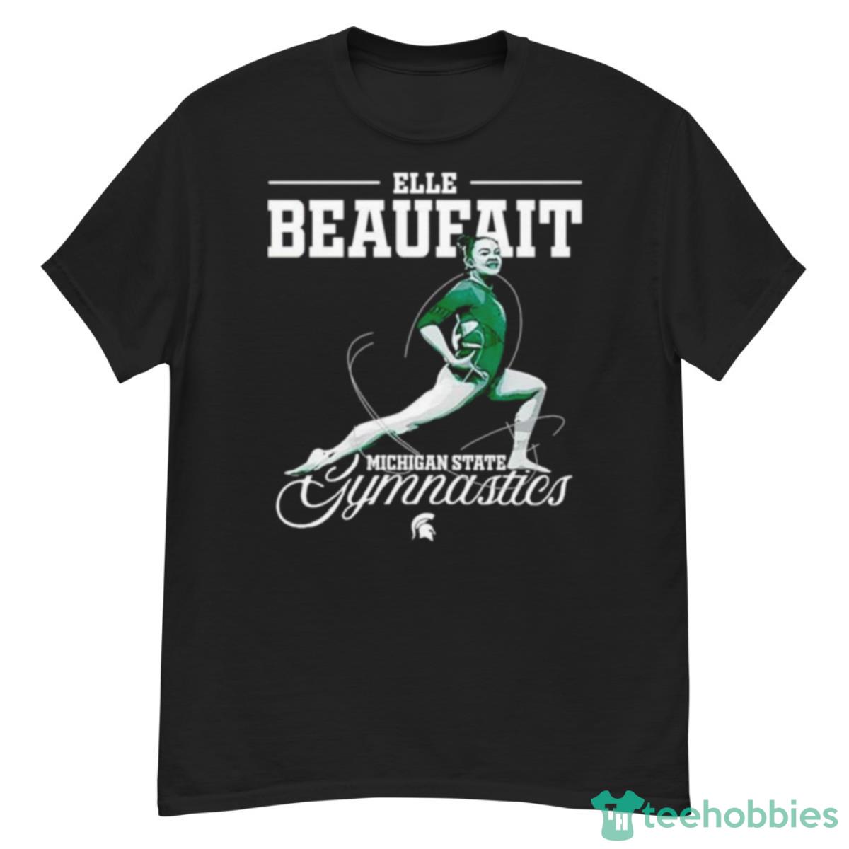 Elle Beaufait Illustration Michigan State NCAA WoNFL Gymnastics Shirt - G500 Men’s Classic T-Shirt