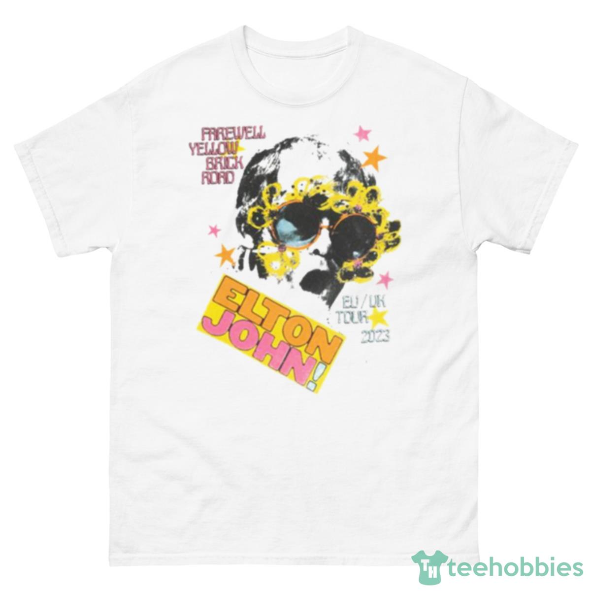Elton John EU UK 2023 Tour Piano Key Shirt - 500 Men’s Classic Tee Gildan