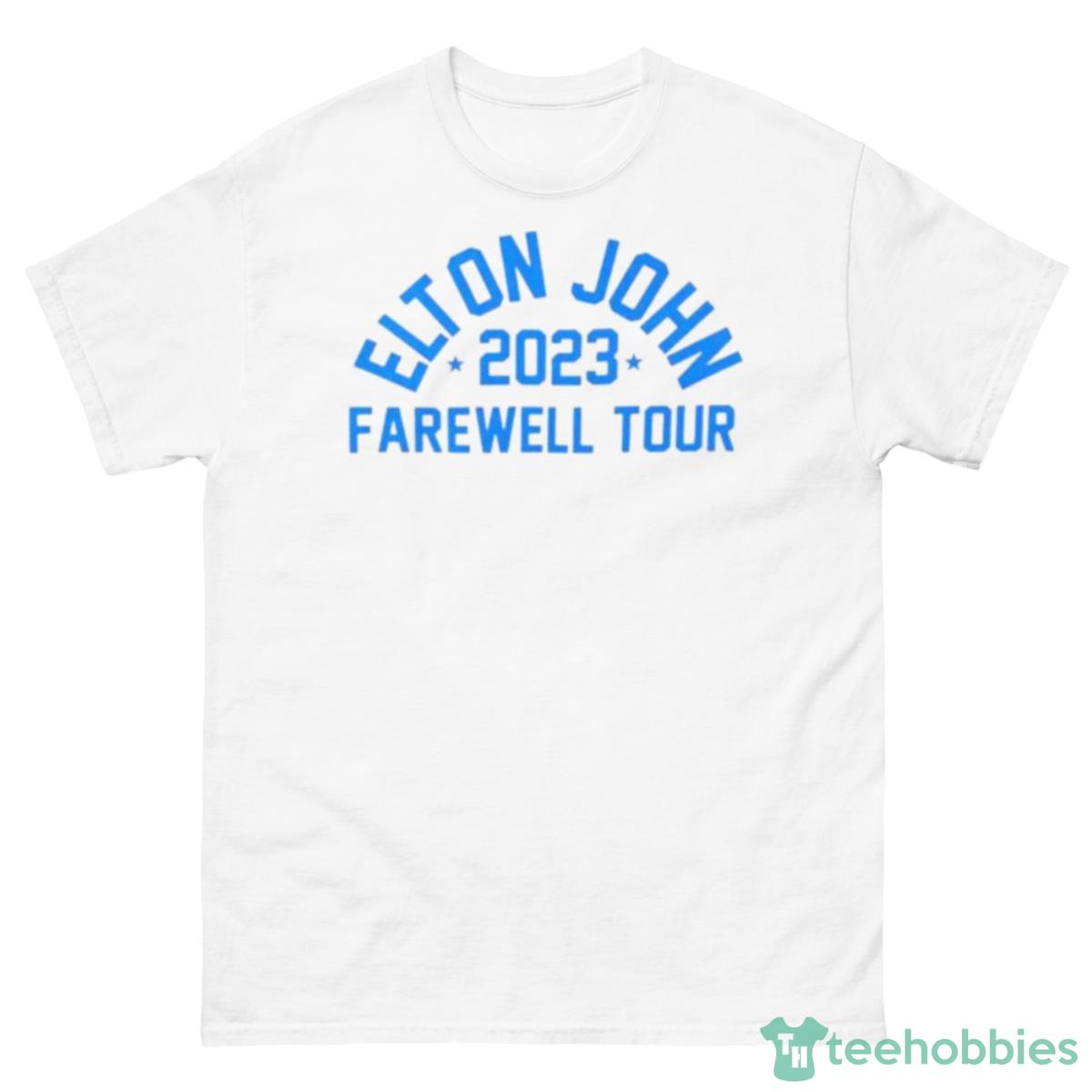 Elton John Farewell 2023 Tour Shirt - 500 Men’s Classic Tee Gildan