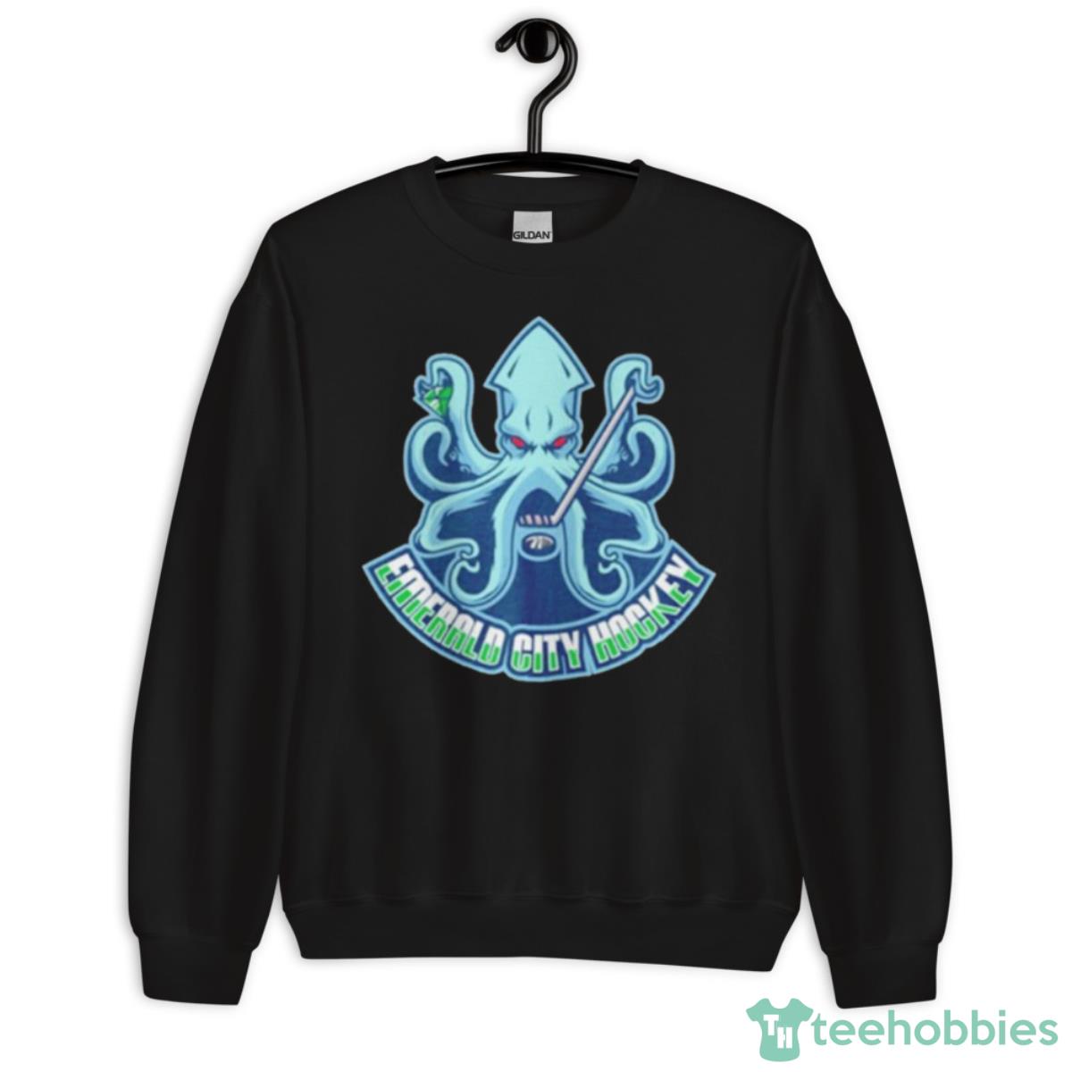 Emerald City Hockey Logo Shirt - Unisex Crewneck Sweatshirt