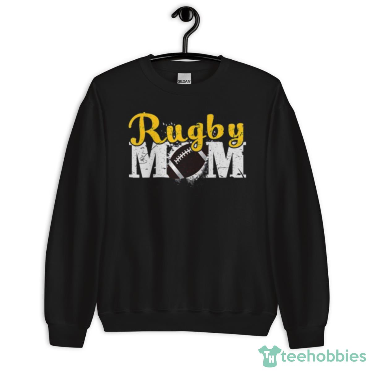Family 365 Rugby Mom Shirt - Unisex Crewneck Sweatshirt