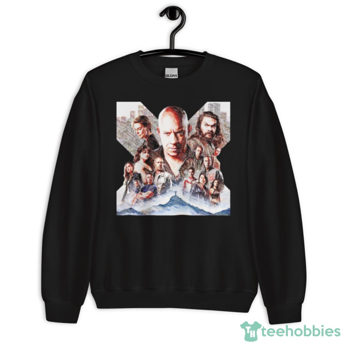 Fast X Design Art Fast And Furious Shirt - Unisex Crewneck Sweatshirt