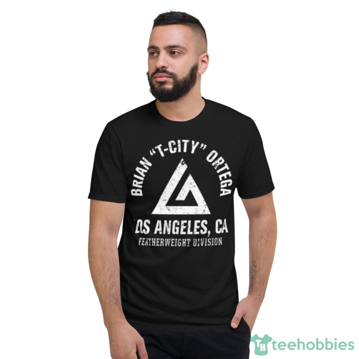 Featherweight Brian Ortega Roots White Shirt - Short Sleeve T-Shirt