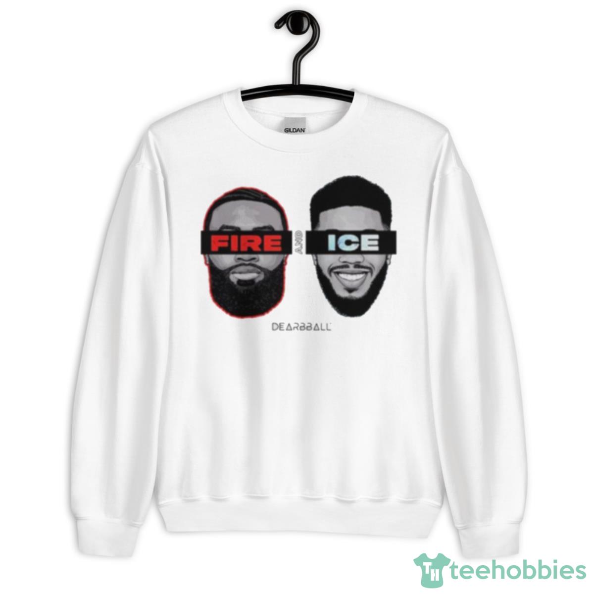 Fire And Ice Dearbball Shirt - Unisex Heavy Blend Crewneck Sweatshirt