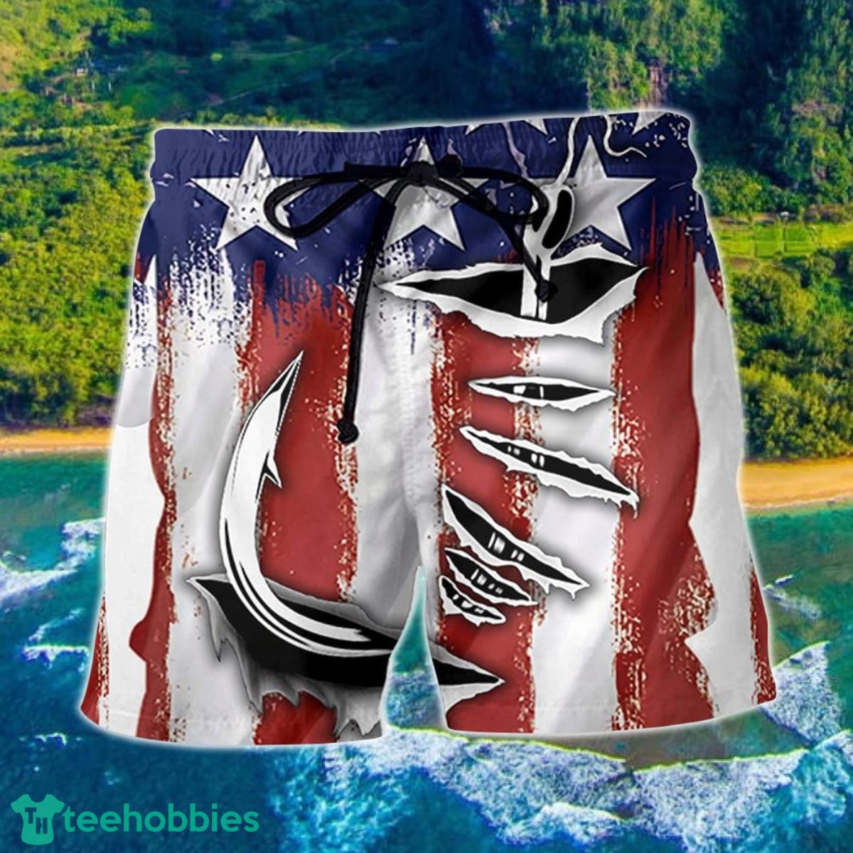 Fishing American Basic Style Hawaii Shorts For Men Product Photo 1