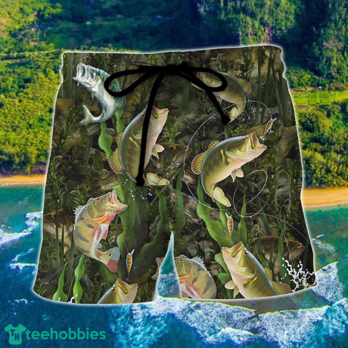 Fishing I'm So Good With My Rod I Make Fish Hawaii Shorts For Men Product Photo 1