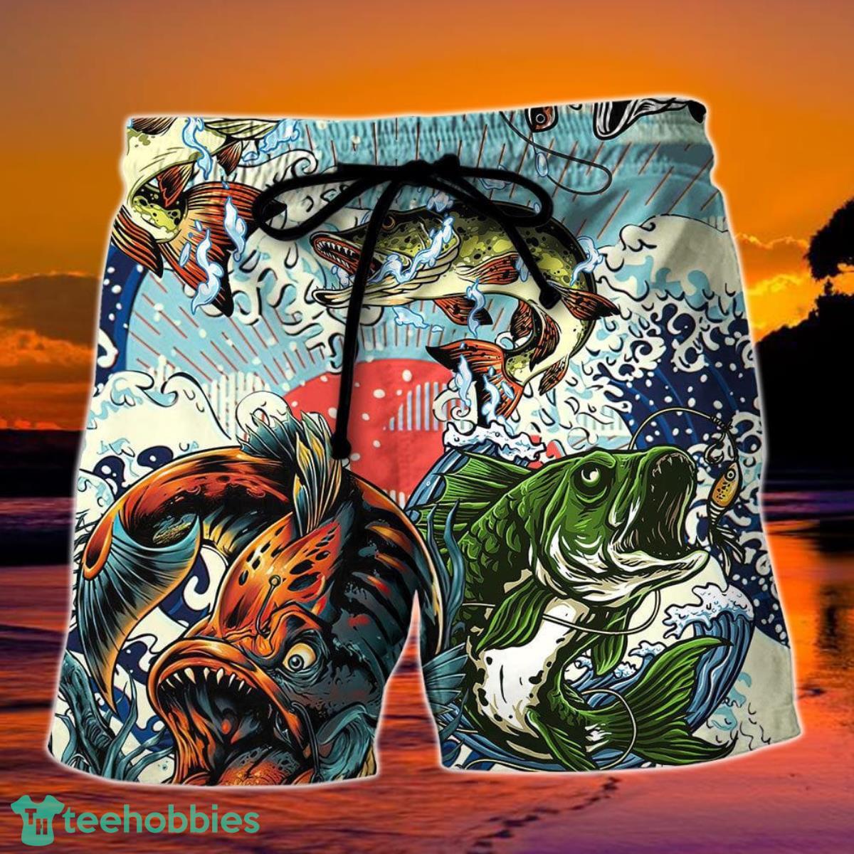 Fishing Sorry I Missed Your Call I Was On The Other Line Hawaii Shorts For Men Product Photo 1