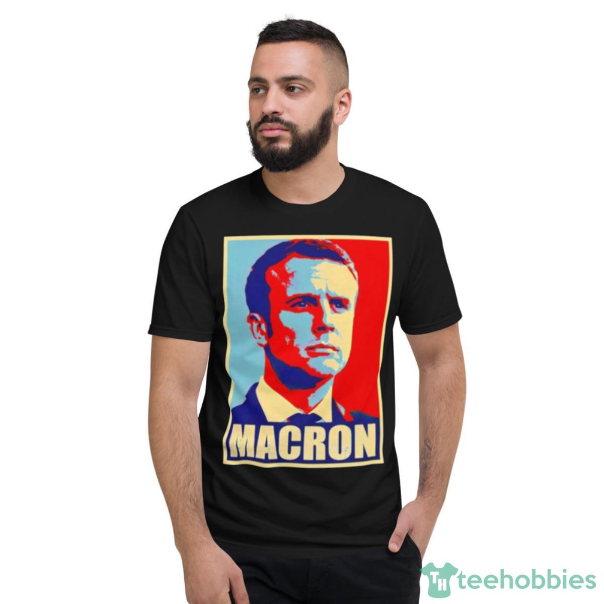 French President Emmanuel Macron Shirt - Short Sleeve T-Shirt
