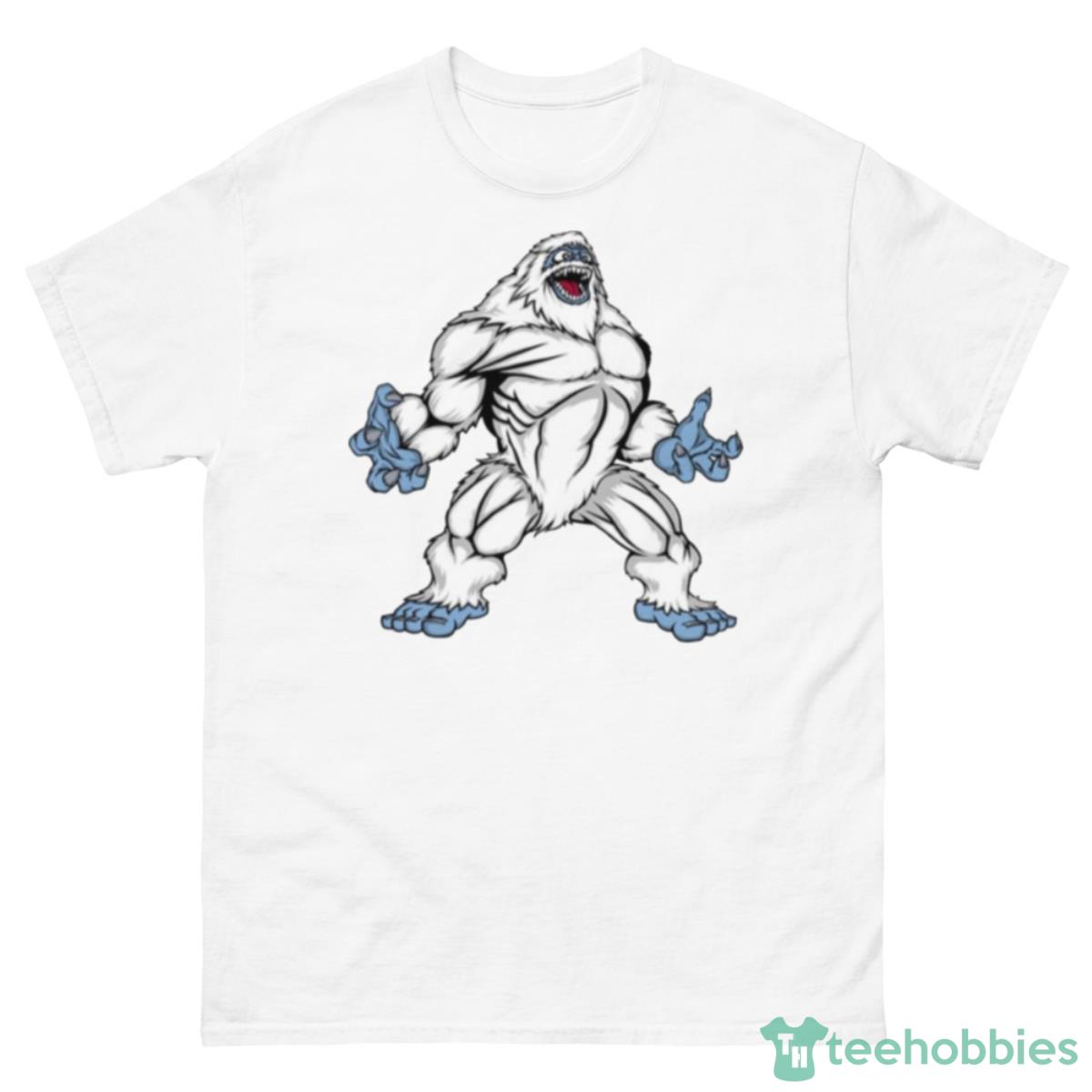 Funny Abominable Snowman Graphic Design Shirt - 500 Men’s Classic Tee Gildan