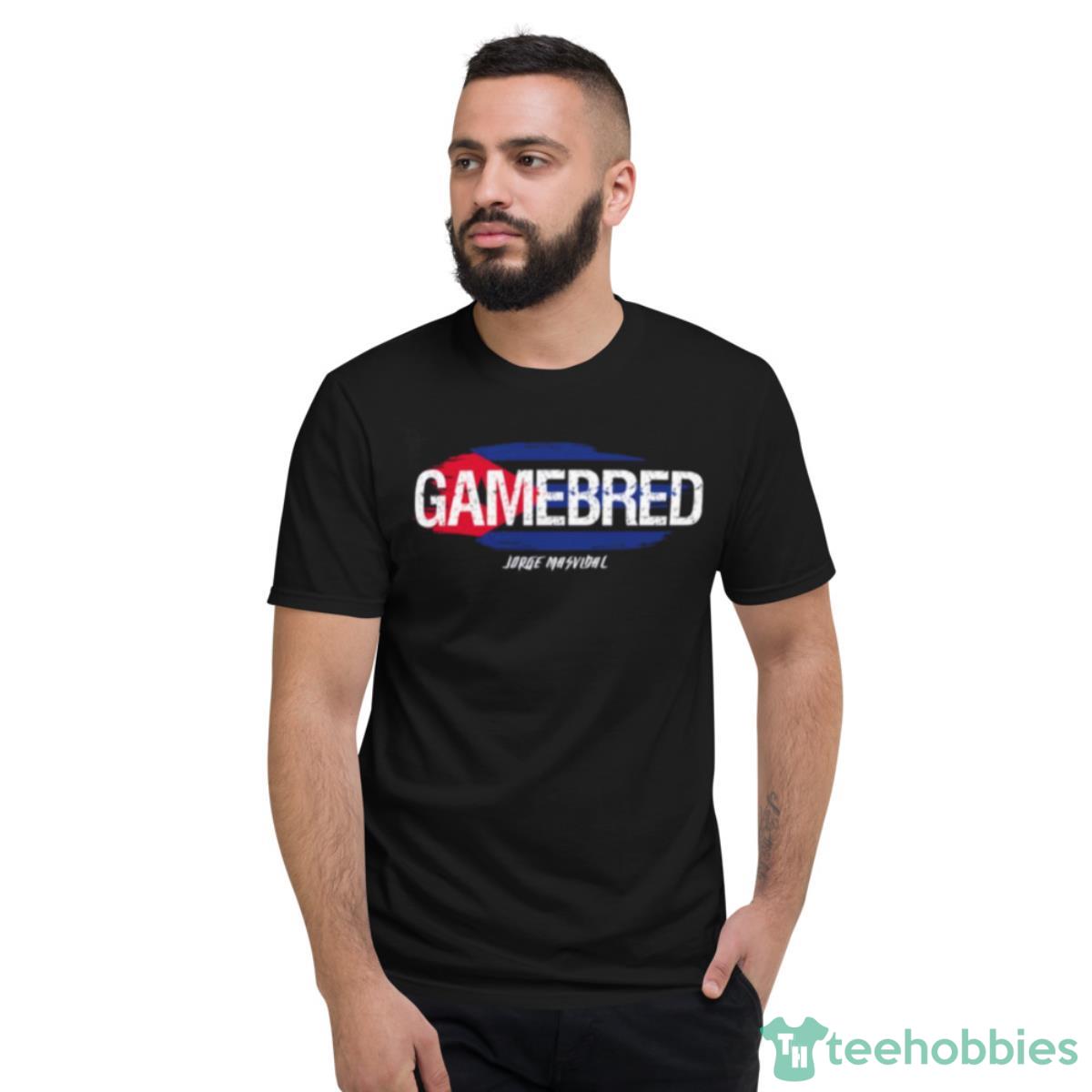 Gamebred Jorge Masvidal Flag Shirt - Short Sleeve T-Shirt