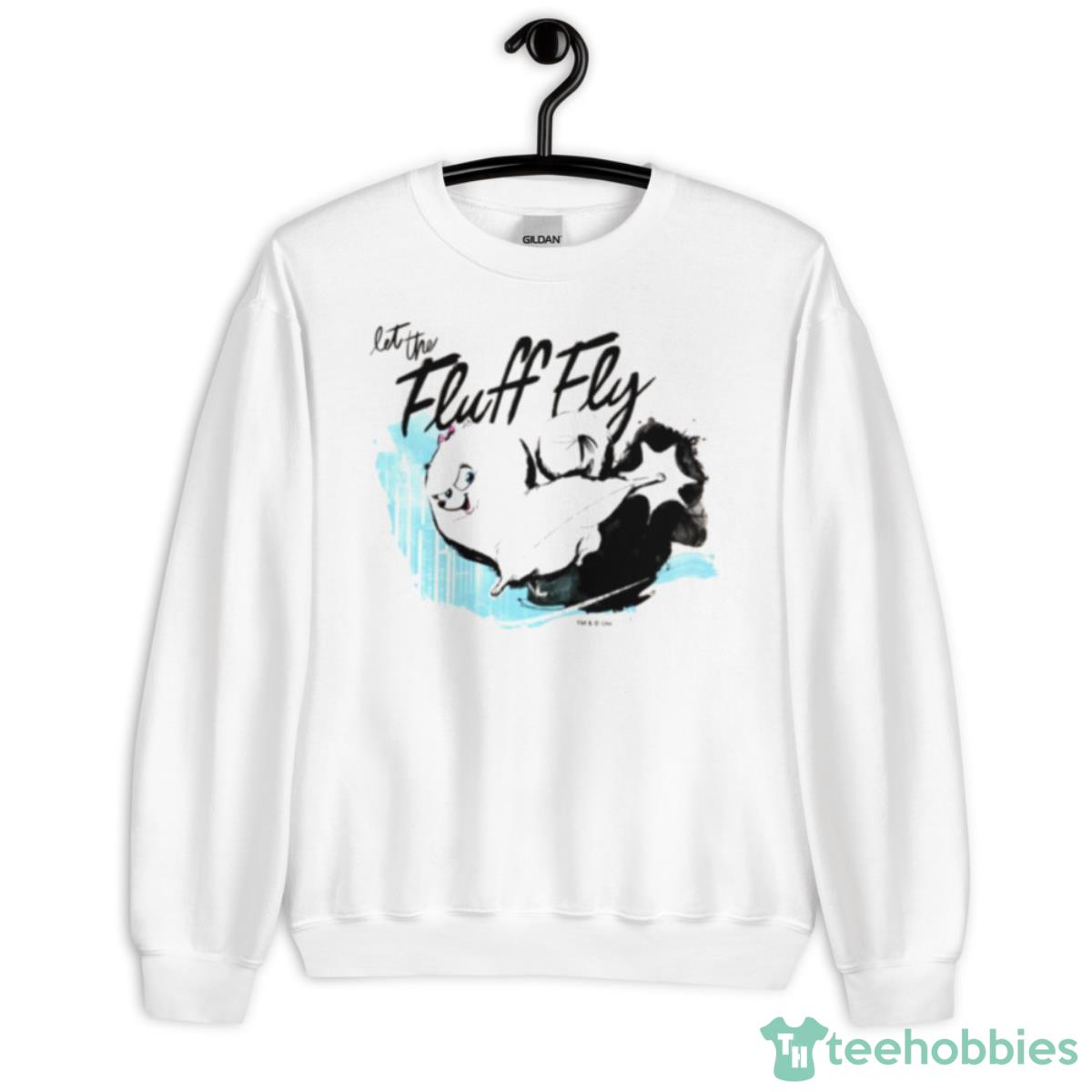Gidget Let The Fluff Fly Secret Life Of Pets Shirt - Unisex Heavy Blend Crewneck Sweatshirt