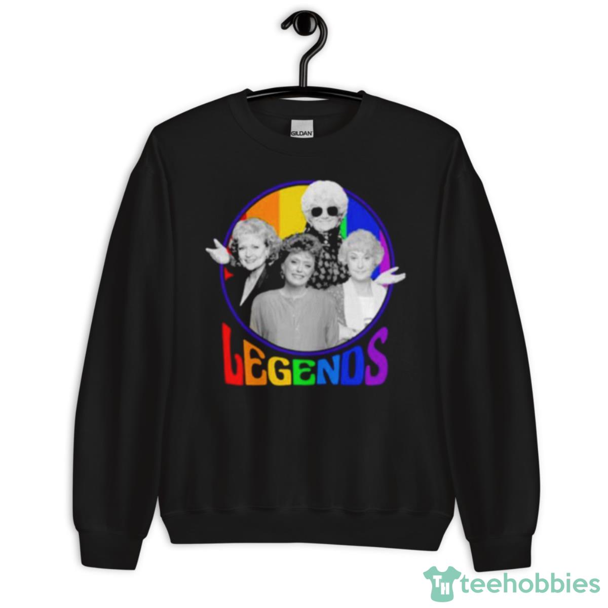 Golden Girl Rainbow Pride Legends Shirt - Unisex Crewneck Sweatshirt