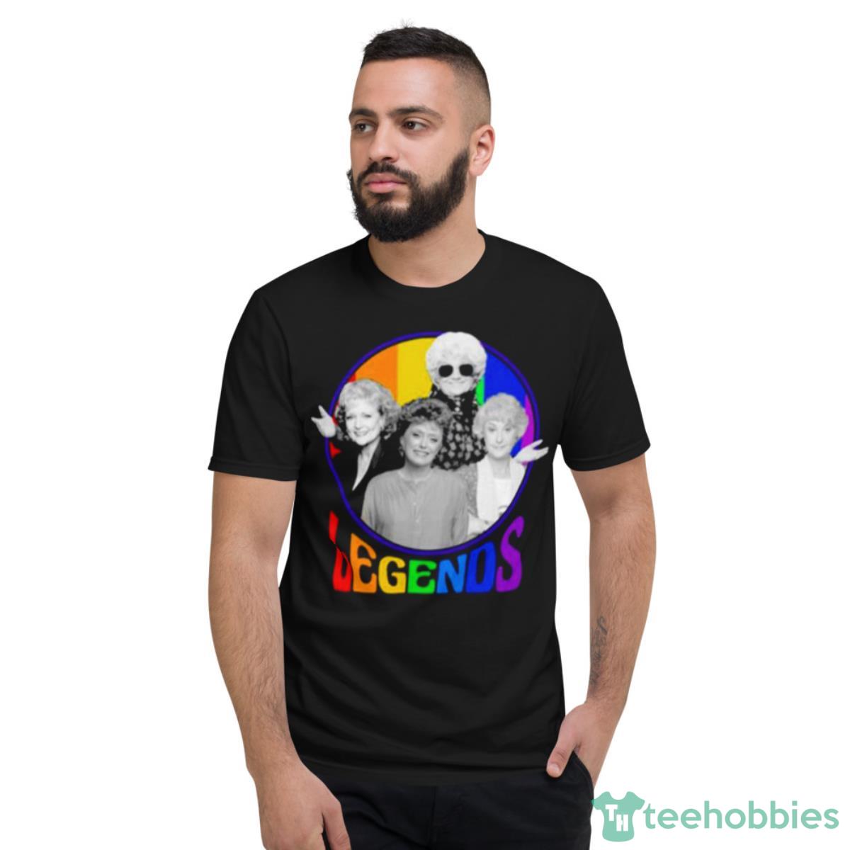 Golden Girl Rainbow Pride Legends Shirt - Short Sleeve T-Shirt
