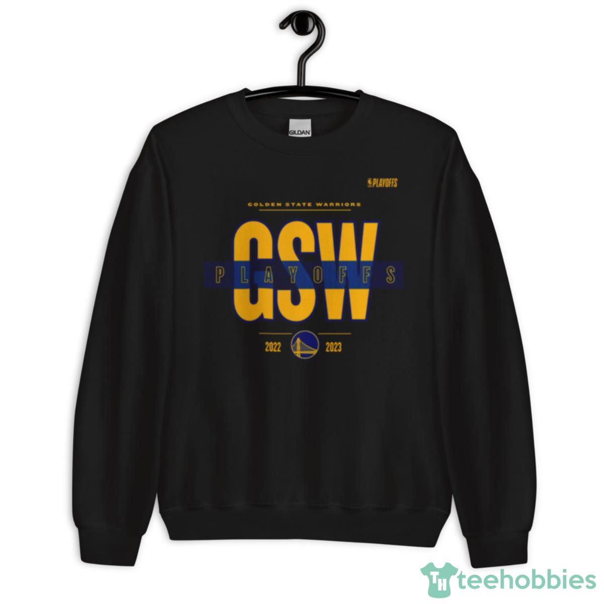 Golden State Warriors NBA 2023 Playoffs Jump Ball Shirt - Unisex Crewneck Sweatshirt