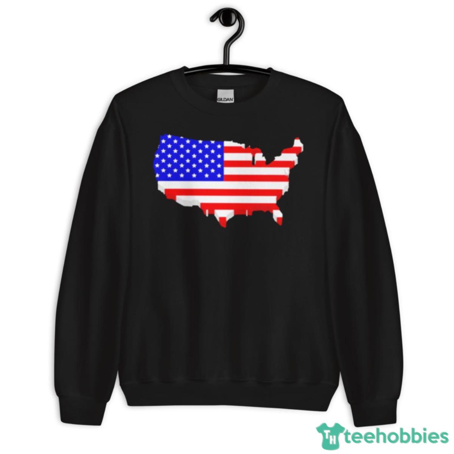 Great America Map Shirt - Unisex Crewneck Sweatshirt