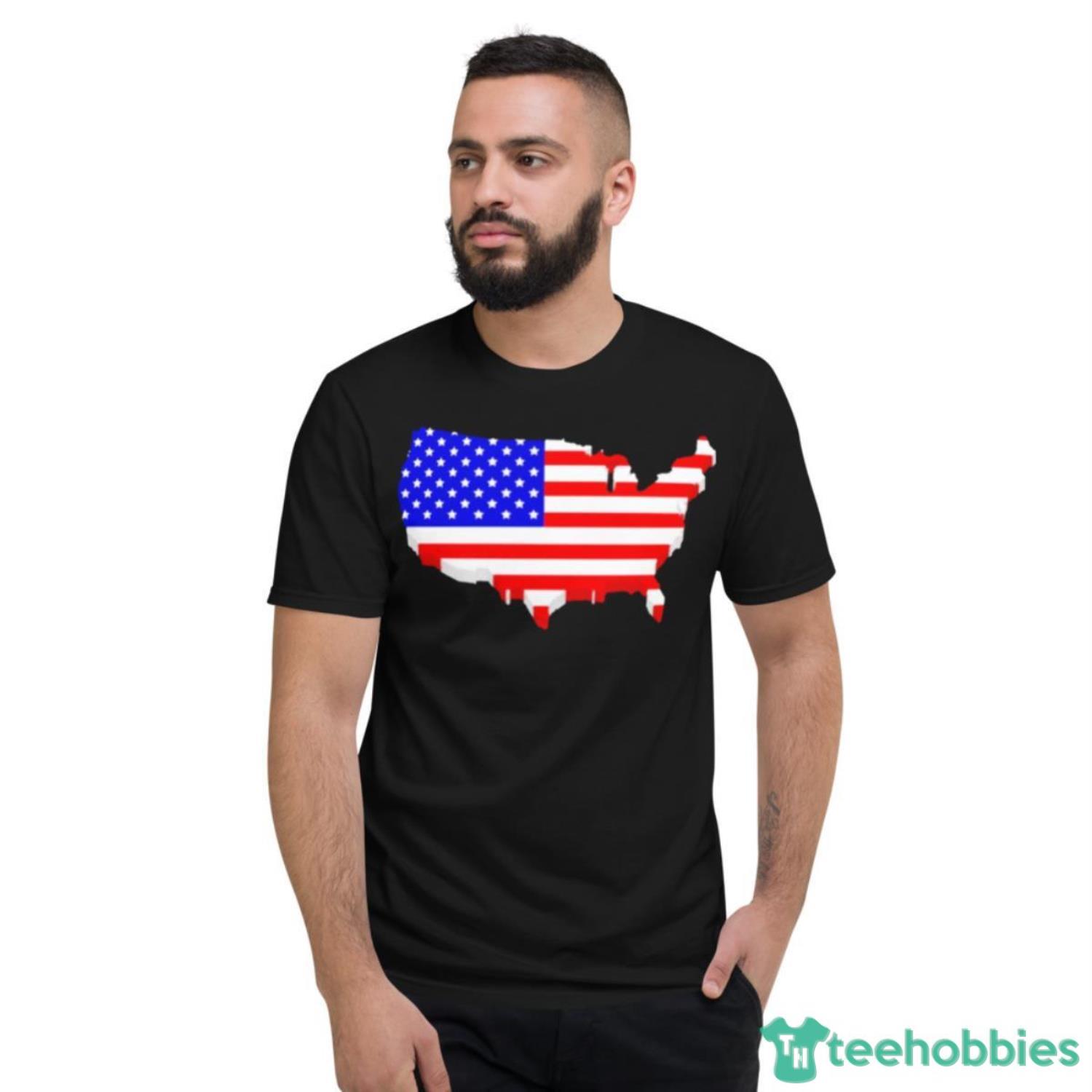 Great America Map Shirt - Short Sleeve T-Shirt