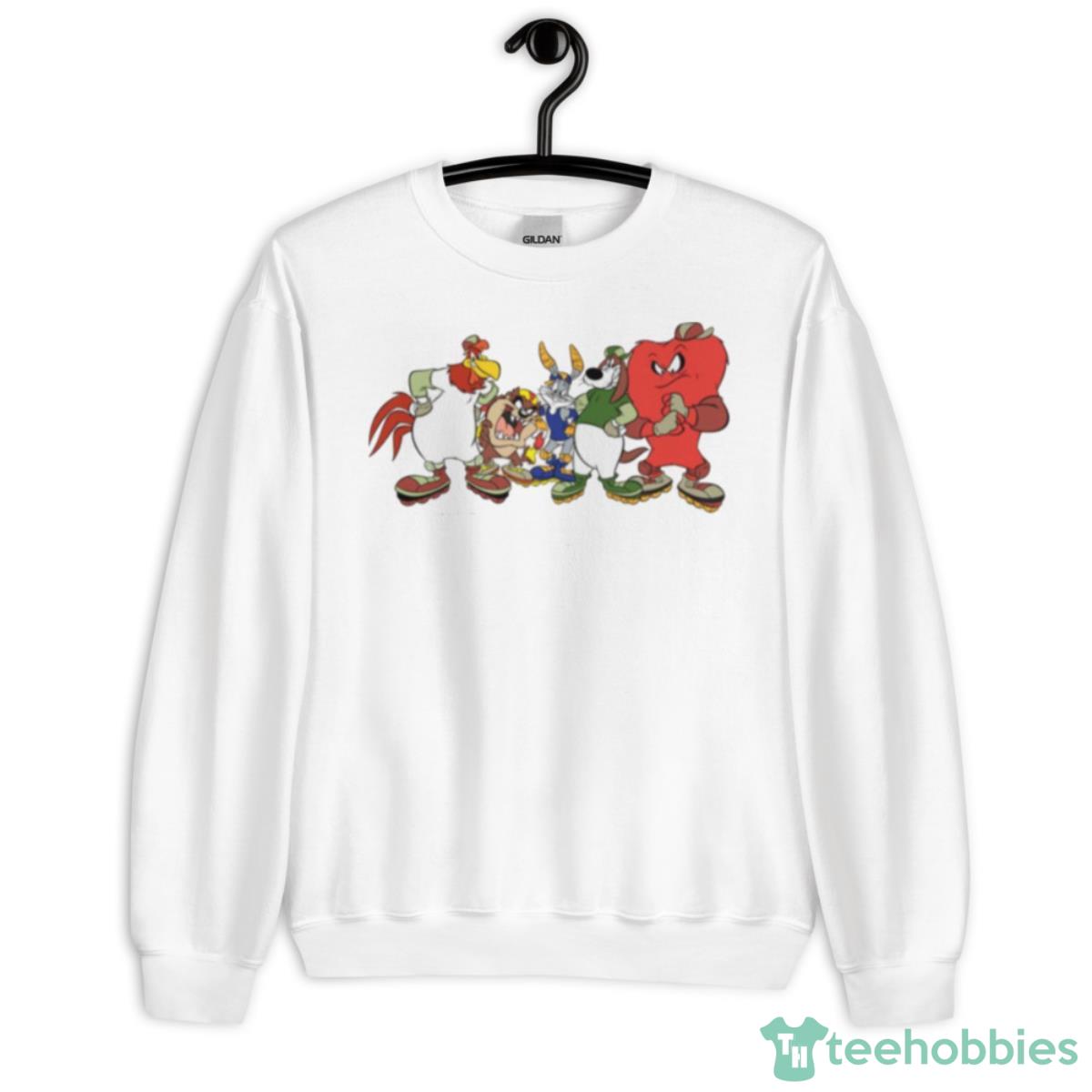 Group Baseball Picture Looney Tunes Shirt - Unisex Heavy Blend Crewneck Sweatshirt