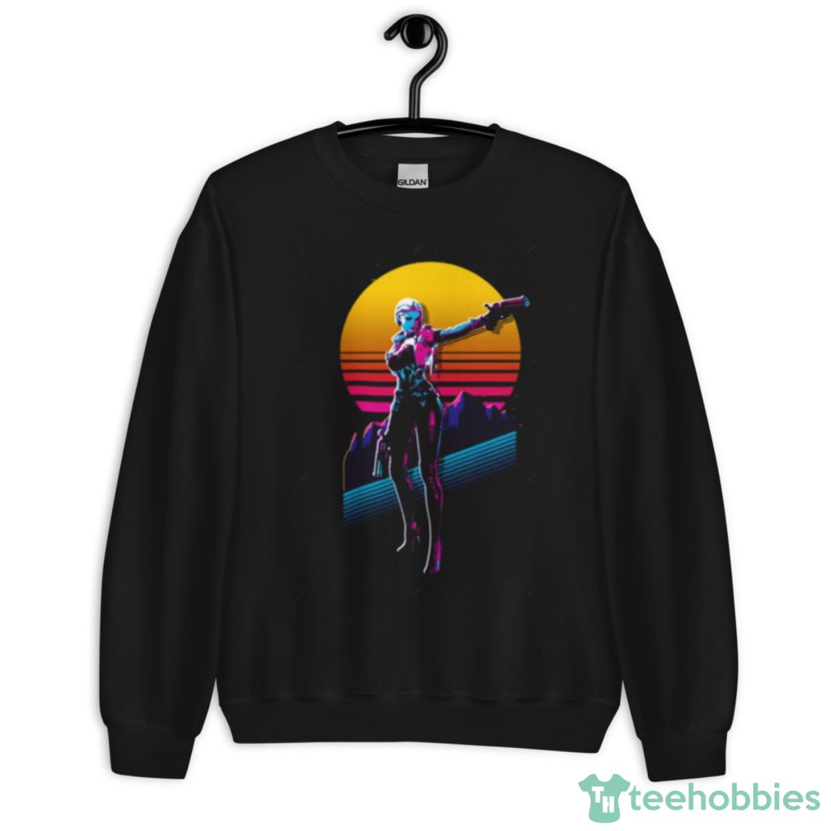 Gunslinger 80s Retro Lost Ark Shirt - Unisex Crewneck Sweatshirt