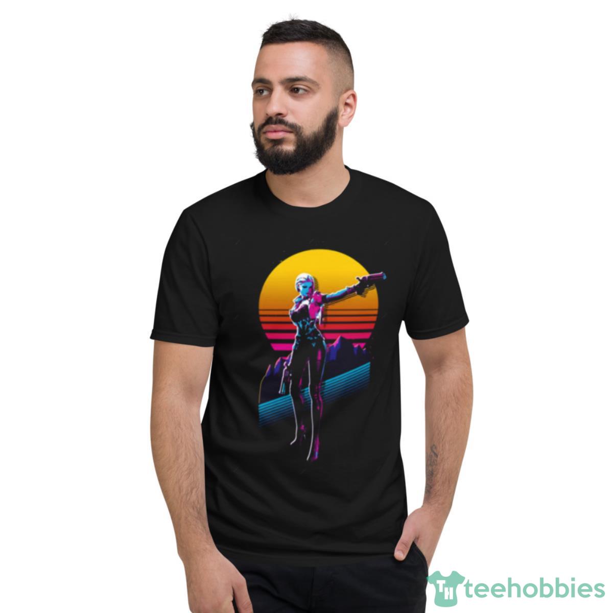 Gunslinger 80s Retro Lost Ark Shirt - Short Sleeve T-Shirt