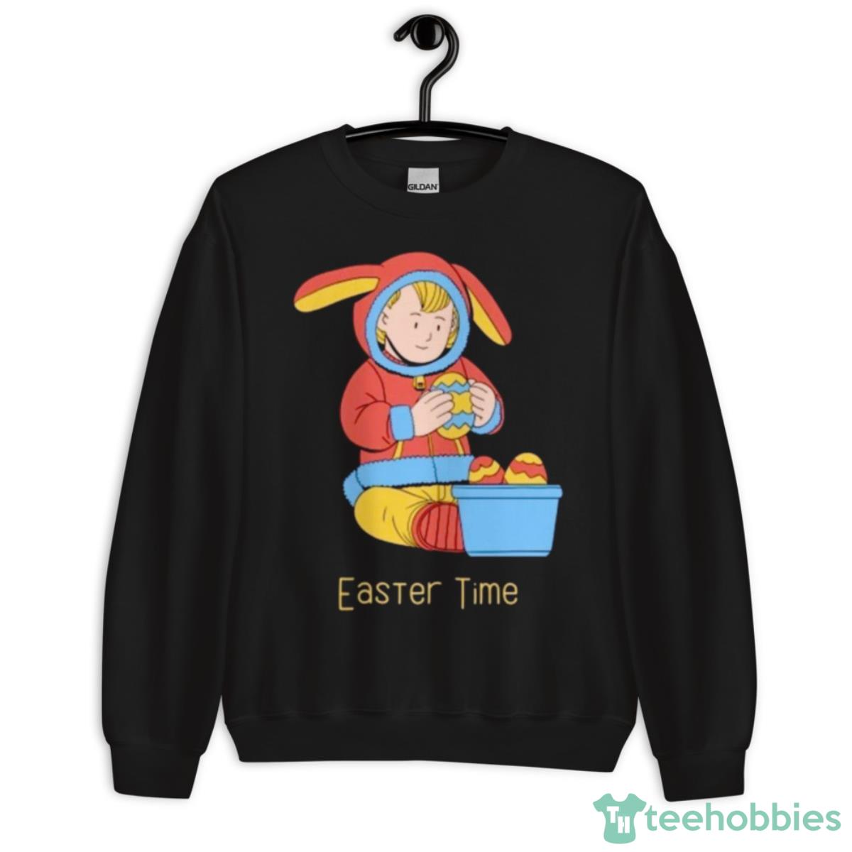 Happy Easter Day Bunny Shirt - Unisex Crewneck Sweatshirt