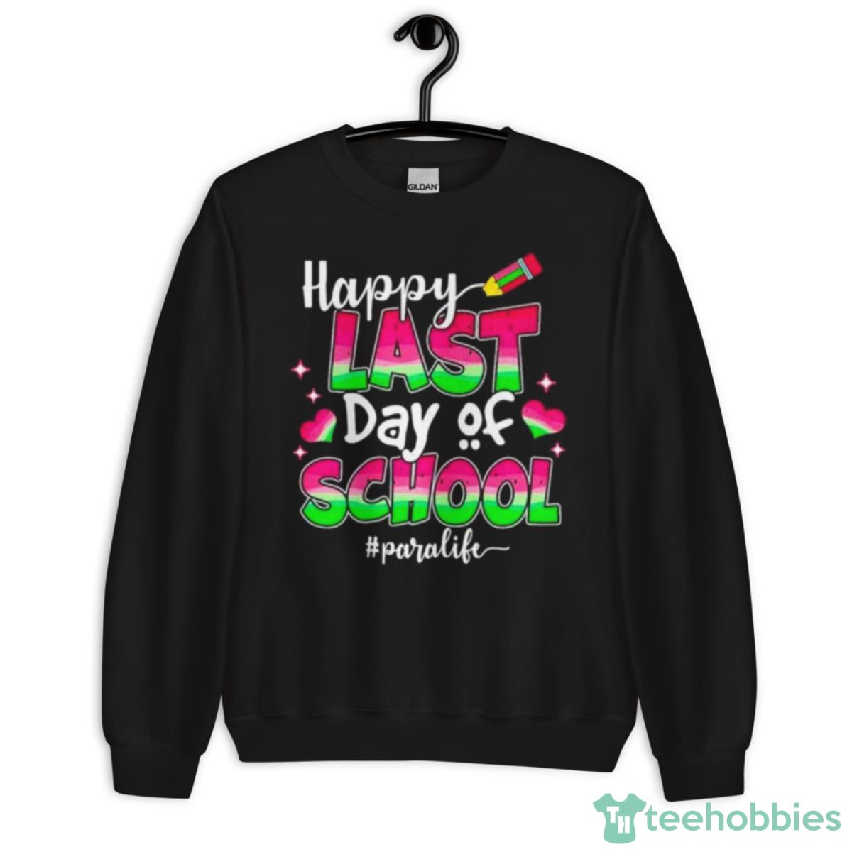 Happy Last Day Of School Watermelon Shirt - Unisex Crewneck Sweatshirt