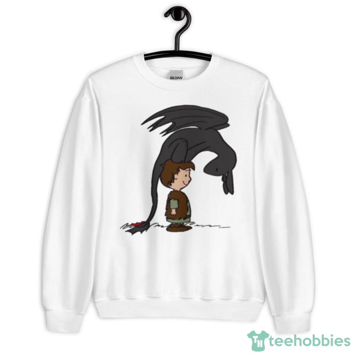 He’s Your Dragon Hiccup Peanuts Shirt - Unisex Heavy Blend Crewneck Sweatshirt
