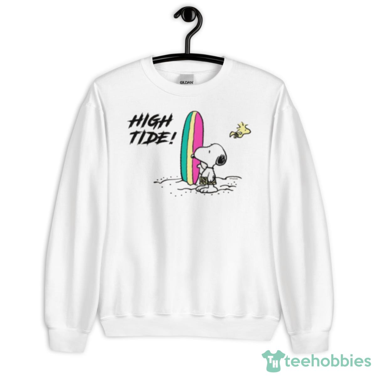 High Tide Peanuts Snoopy & Woodstock Shirt - Unisex Heavy Blend Crewneck Sweatshirt