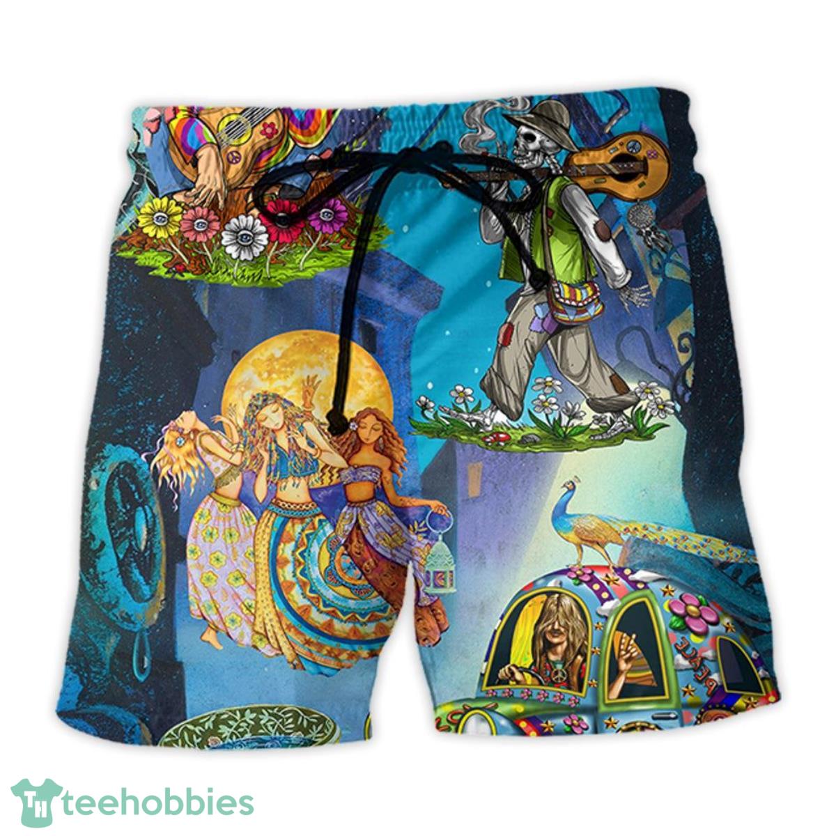 Hippie Felacia Style Summer Beach Hawaii Shorts Product Photo 1