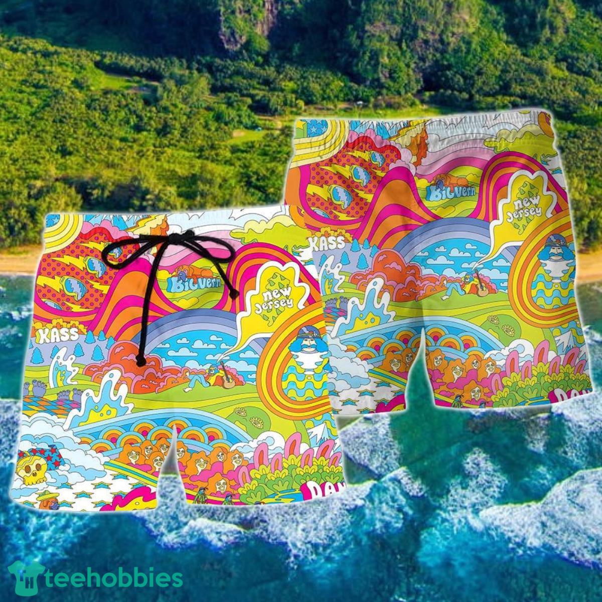 Hippie How To Talk Like A Hippie Summer Beach Hawaii Shorts Product Photo 2