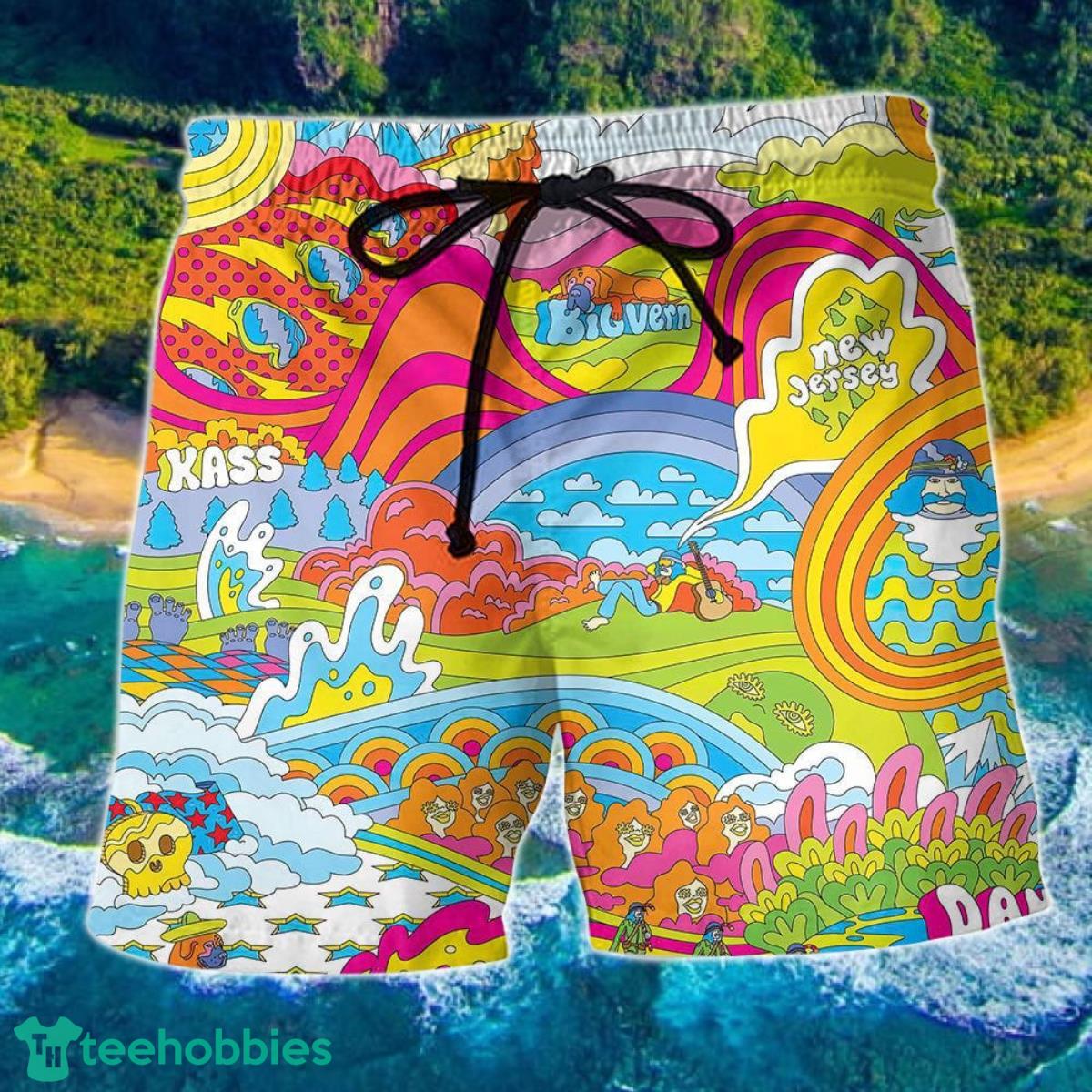 Hippie How To Talk Like A Hippie Summer Beach Hawaii Shorts Product Photo 1