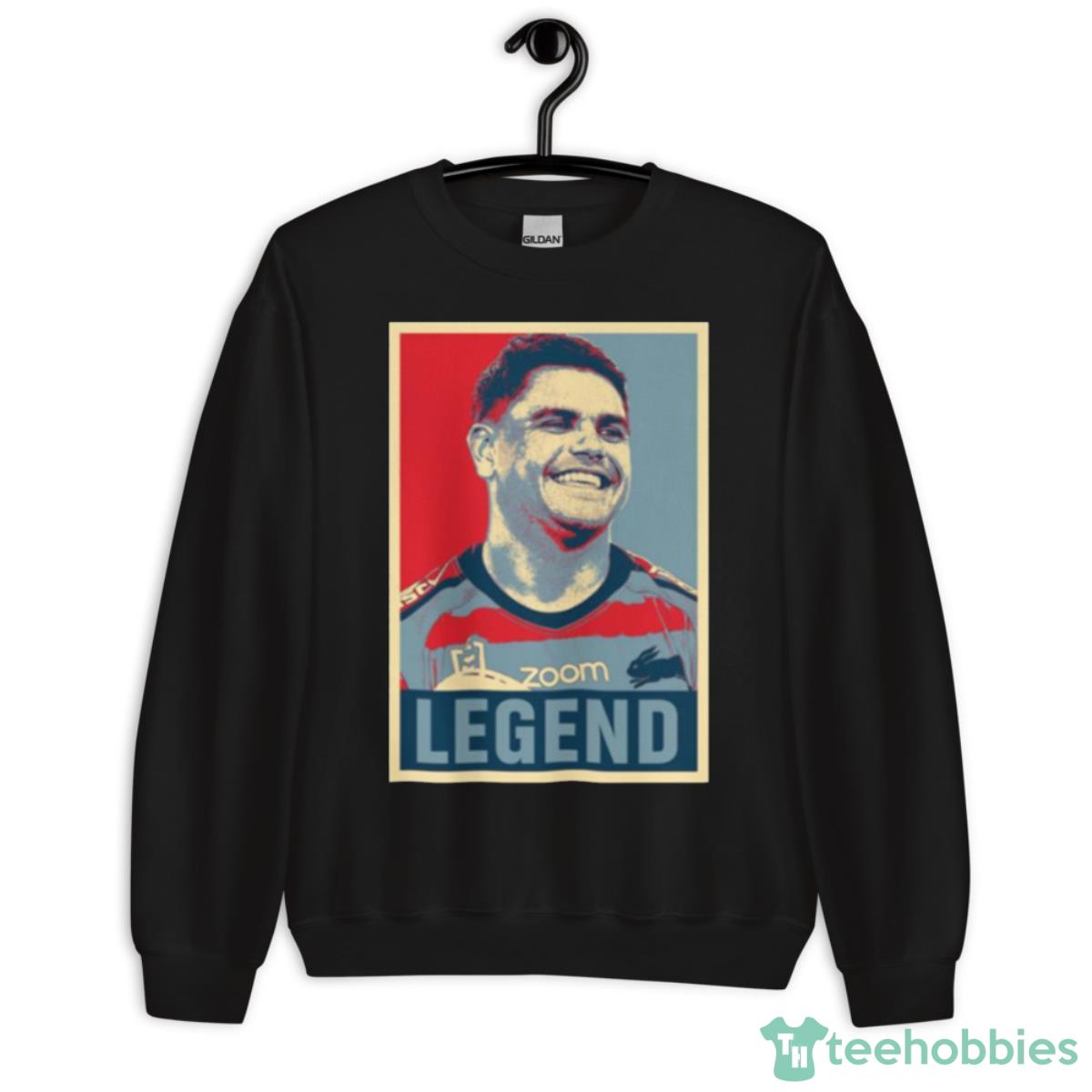 Hope Graphic Latrell Mitchell Legend Rugby Shirt - Unisex Crewneck Sweatshirt