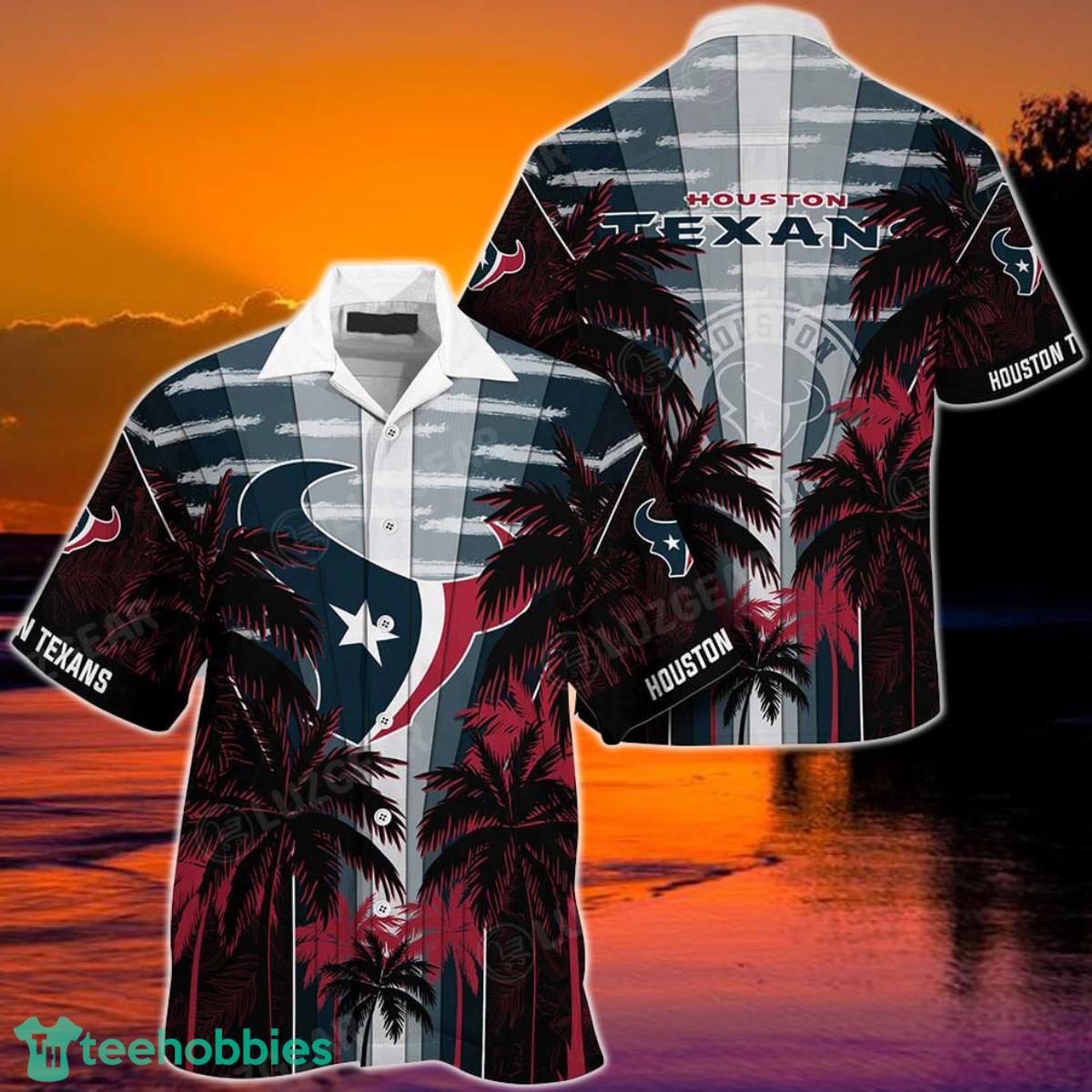 Houston Texans NFL Football Hawaiian Shirt, Trending Beach Shirt Style For Big Fans Product Photo 1